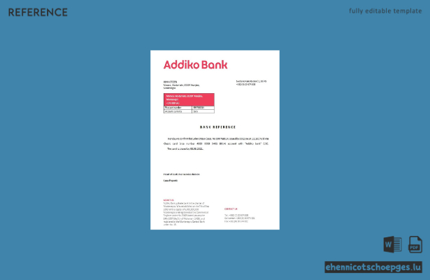 Montenegro Addiko Bankschließung Referenzbeispiel Vorschau